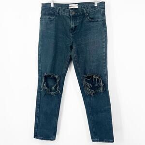 One x One Teaspoon Low Waist Awesome Baggies Jeans Distressed